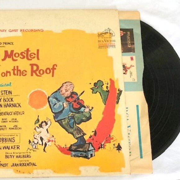 Fiddler on the Roof; LP Zero Mostell 1964 - Picture 5 of 6